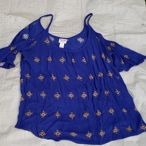 ❤3/$25❤ Mossimo cold shoulder top